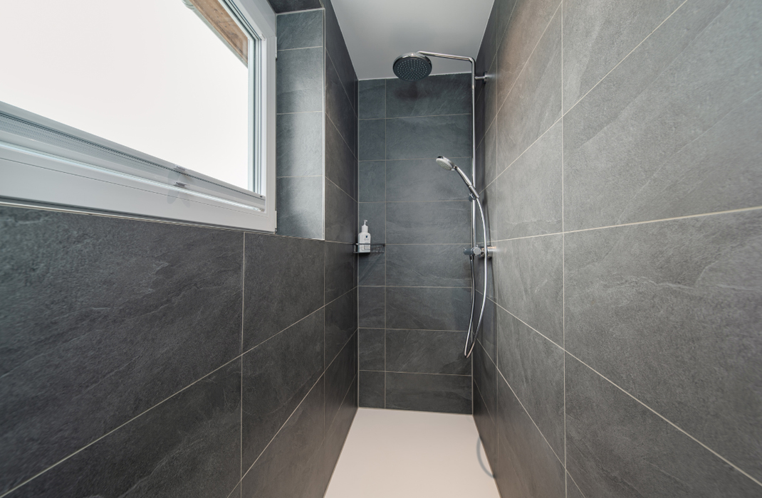 Badezimmer Hotel Schlehdorn Doppelzimmer Garten Comfort